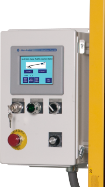 Controlador HMI con pantalla táctil