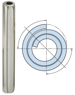Coiled Spring Pin
