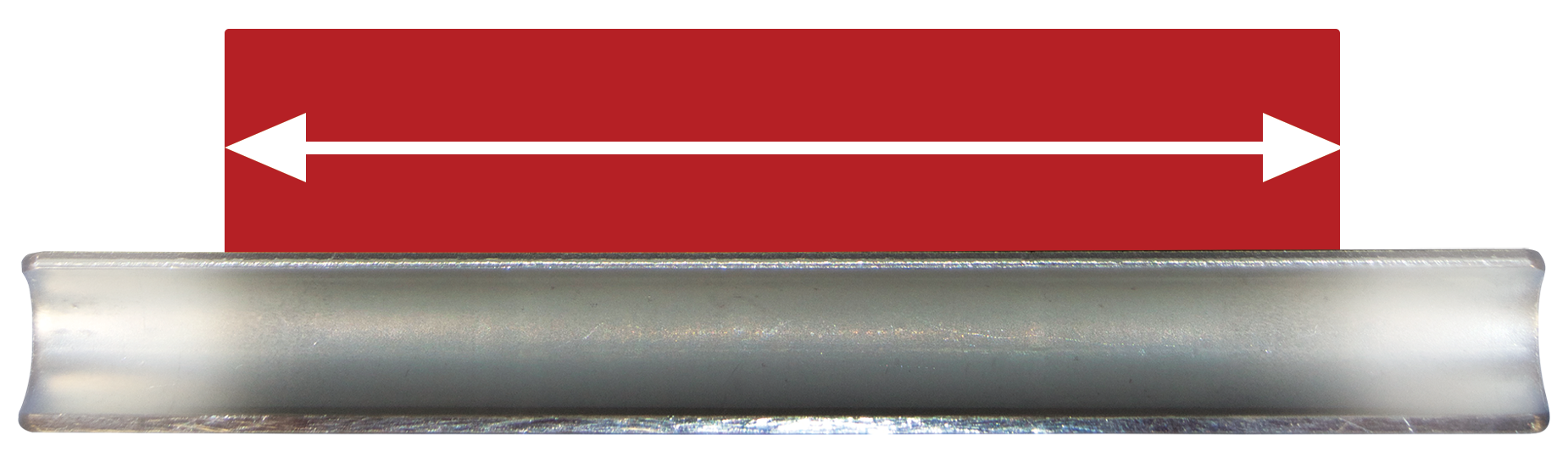 Zinc electrochapado: recubrimiento incompleto del diámetro interior